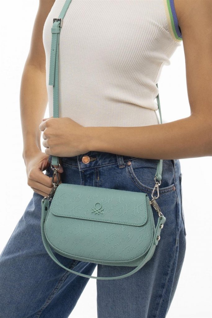 Benetton Kadın Çanta 1076 - SU YEŞİLİ