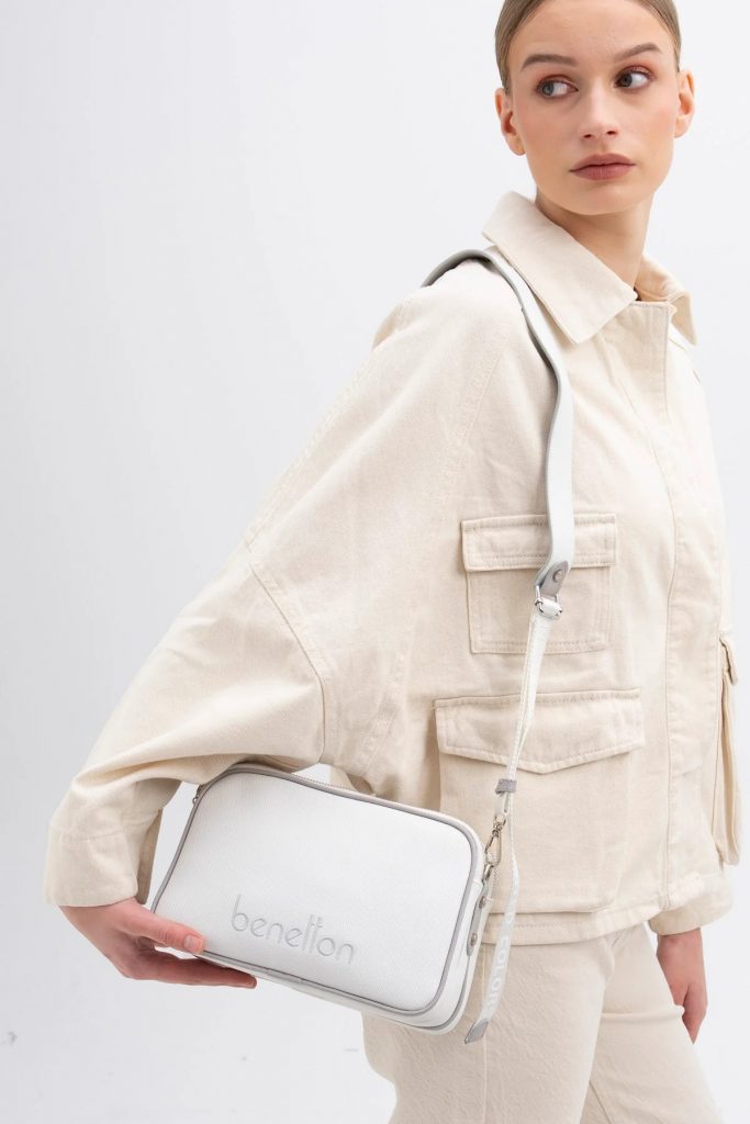 Benetton Kadın Çanta 1370 - Beyaz