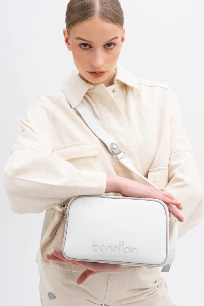 Benetton Kadın Çanta 1370 - Beyaz