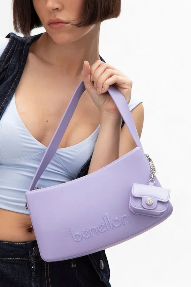 Benetton Kadın Çanta 1467 - LİLA