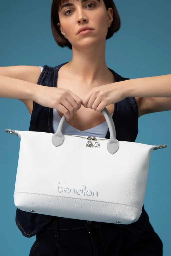 Benetton Kadın Çanta 1612 - Beyaz