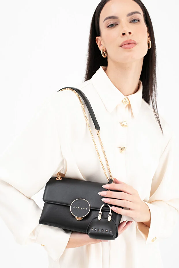 SİSLEY Kadın Kol Çantası 262 - Siyah