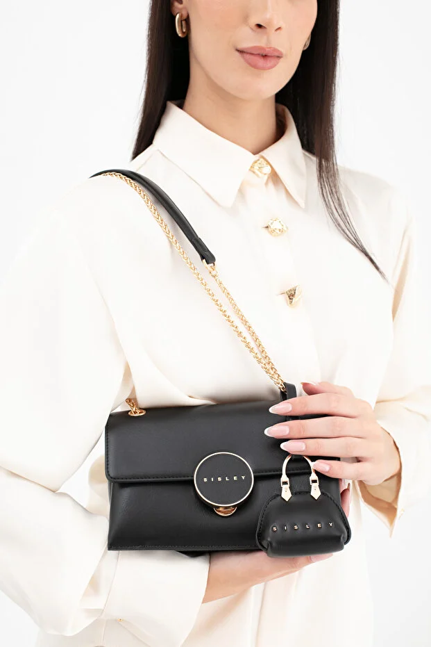 SİSLEY Kadın Kol Çantası 262 - Siyah