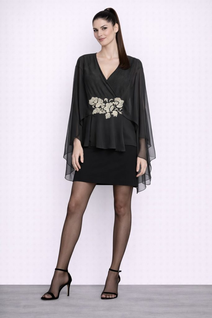 SERPİL Bluz 38619 - Siyah