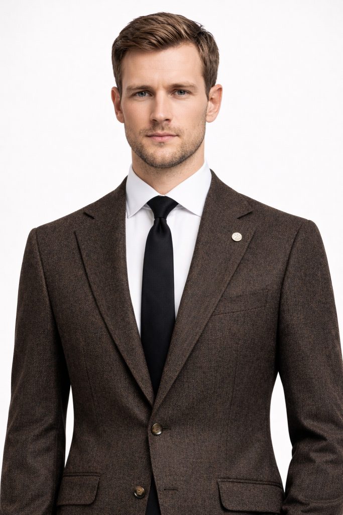 SİR CEKET CR4526 - kahve