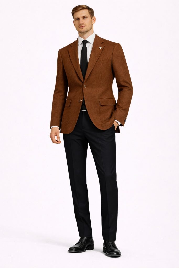 SİR CEKET CR4526 - taba