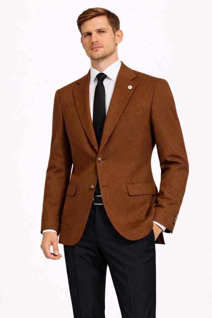 SİR CEKET CR4526 - taba