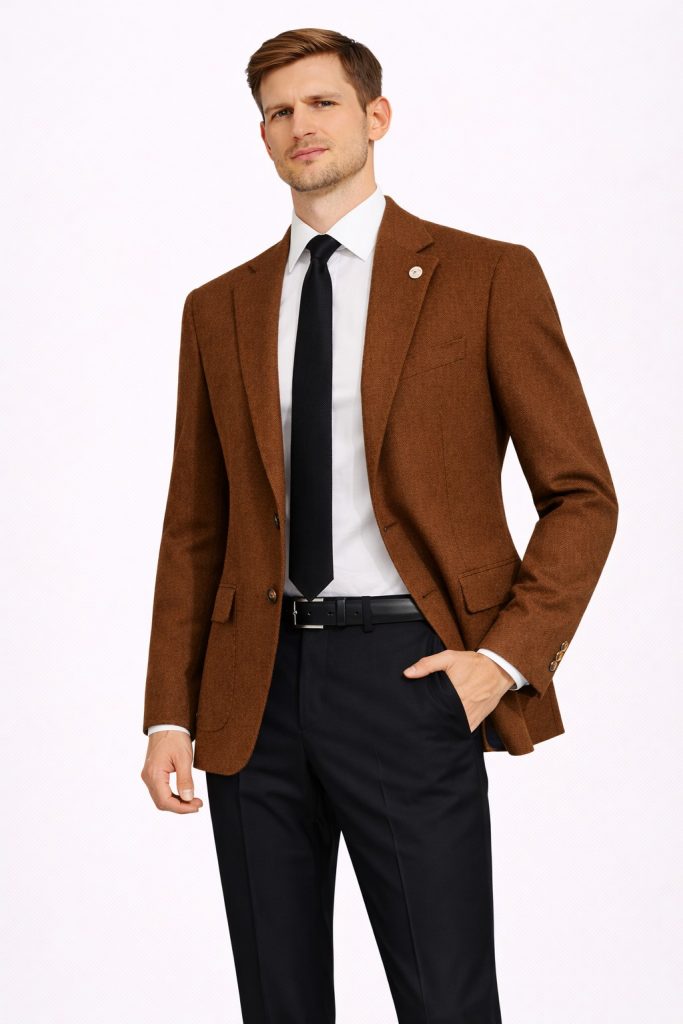 SİR CEKET CR4526 - taba