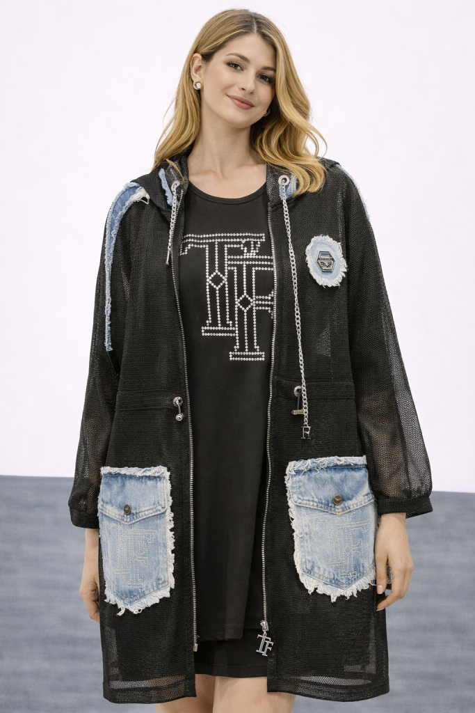 TATU Kapşonlu 2li Takım 8025 - Siyah