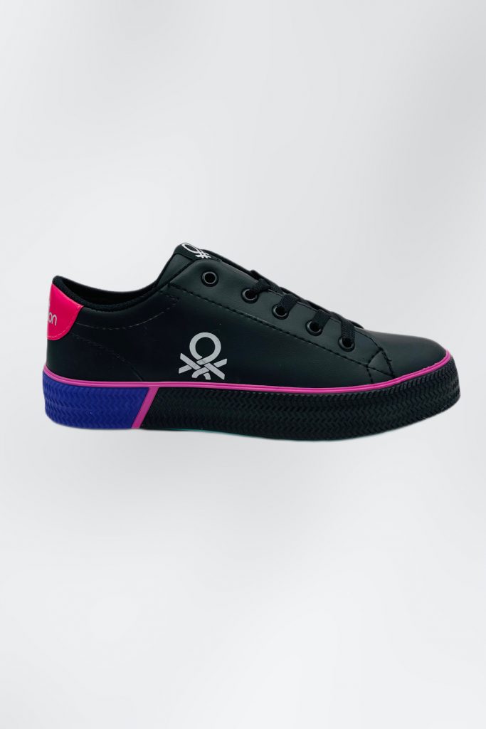TERDA Benetton Kadın Sneaker 31026 - Siyah