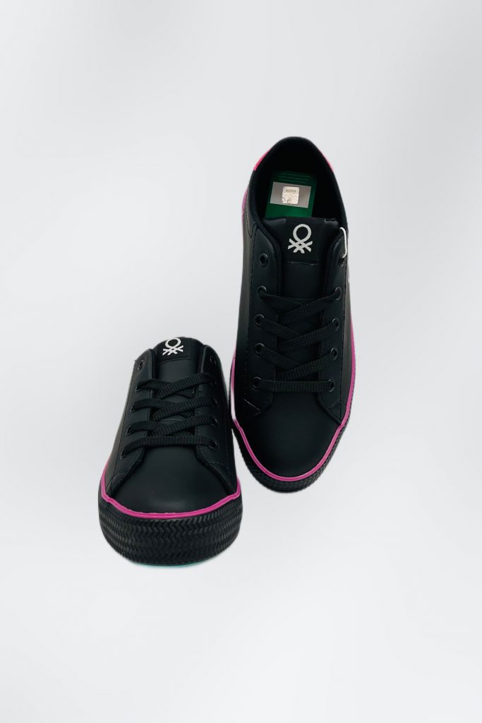 TERDA Benetton Kadın Sneaker 31026 - Siyah