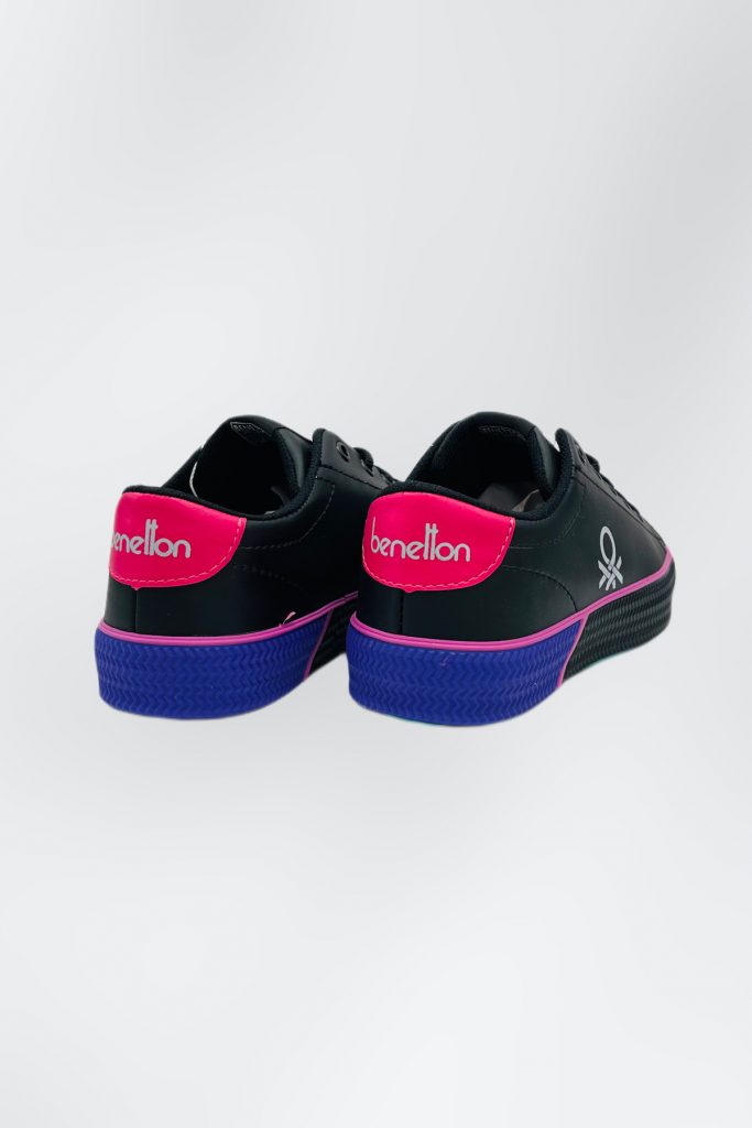 TERDA Benetton Kadın Sneaker 31026 - Siyah