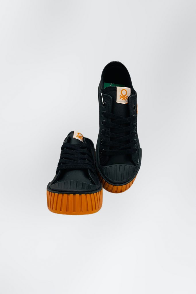 TERDA Benetton Kadın Sneaker 30532 - Siyah