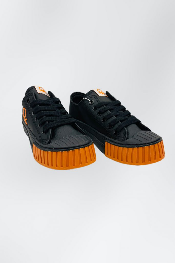 TERDA Benetton Kadın Sneaker 30532 - Siyah