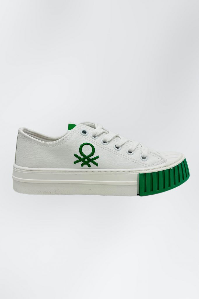 TERDA Benetton Kadın Sneaker 30532 - Beyaz