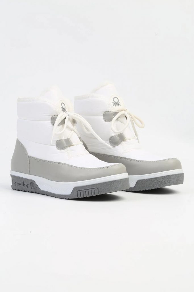 TERDA Benetton Kadın Bot 50036 - Beyaz