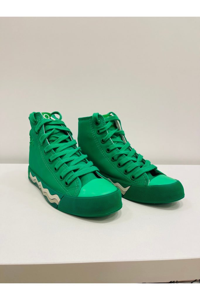 TERDA Benetton Kadın Sneaker 31047 - YEŞİL