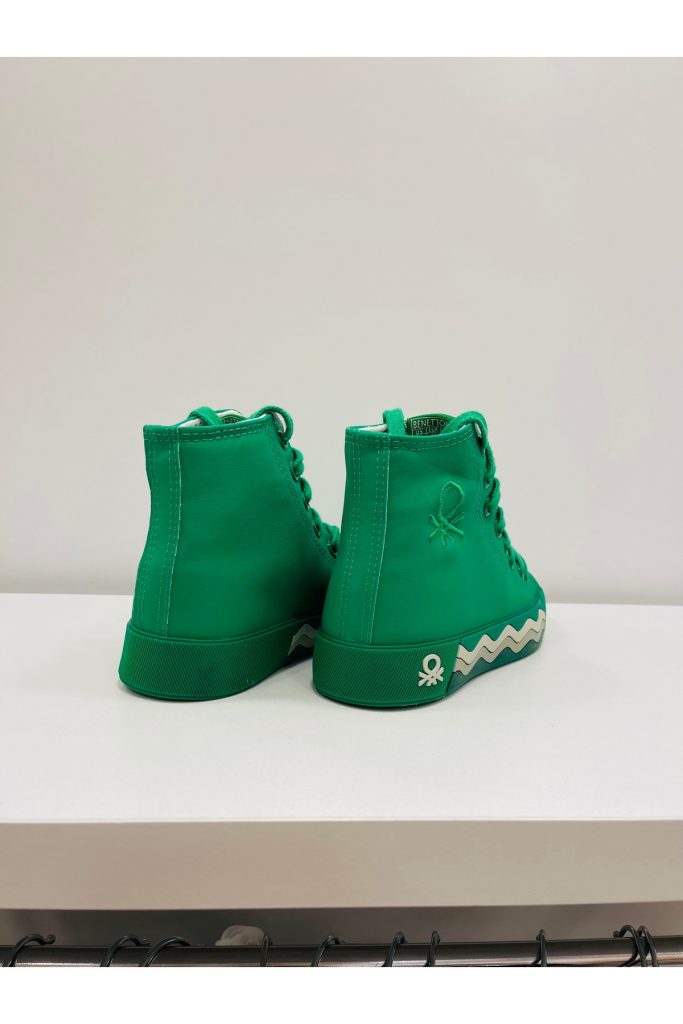 TERDA Benetton Kadın Sneaker 31047 - YEŞİL