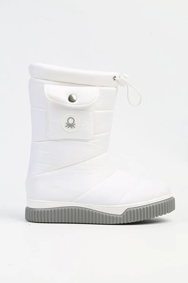 Benetton Kadın Bot 50026 - Beyaz