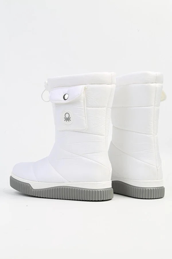 Benetton Kadın Bot 50026 - Beyaz