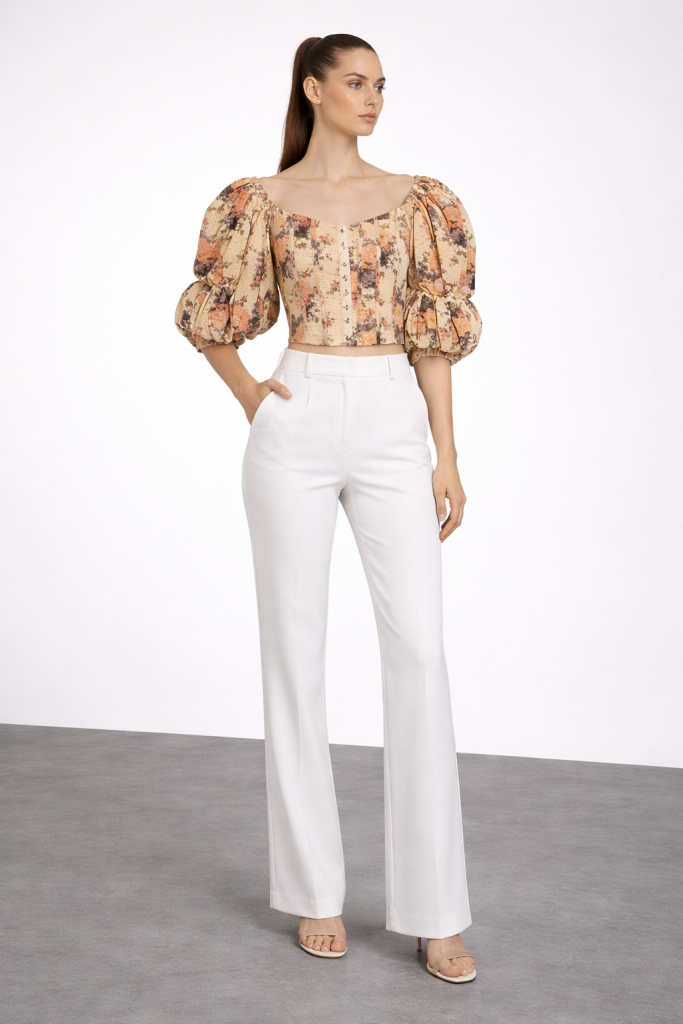 TWIST Balon Kol Bluz TS1250006135 - vanilya