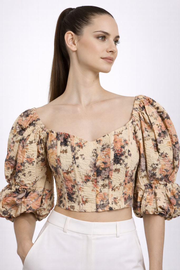 TWIST Balon Kol Bluz TS1250006135 - vanilya