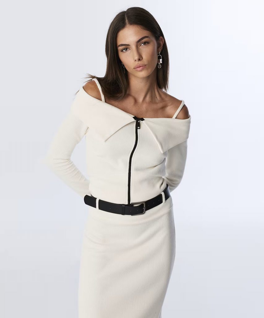 TWIST Off The Shoulder Triko Bluz TW6250006085