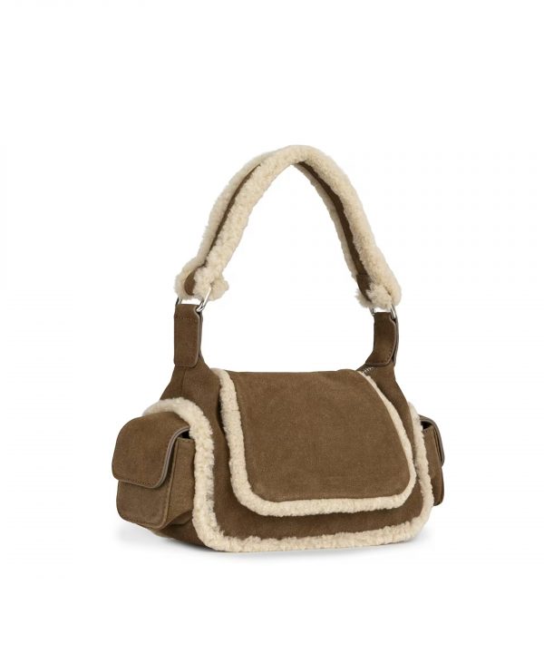 TWIST Peluş Mix Kapaklı Çanta TW6250052086