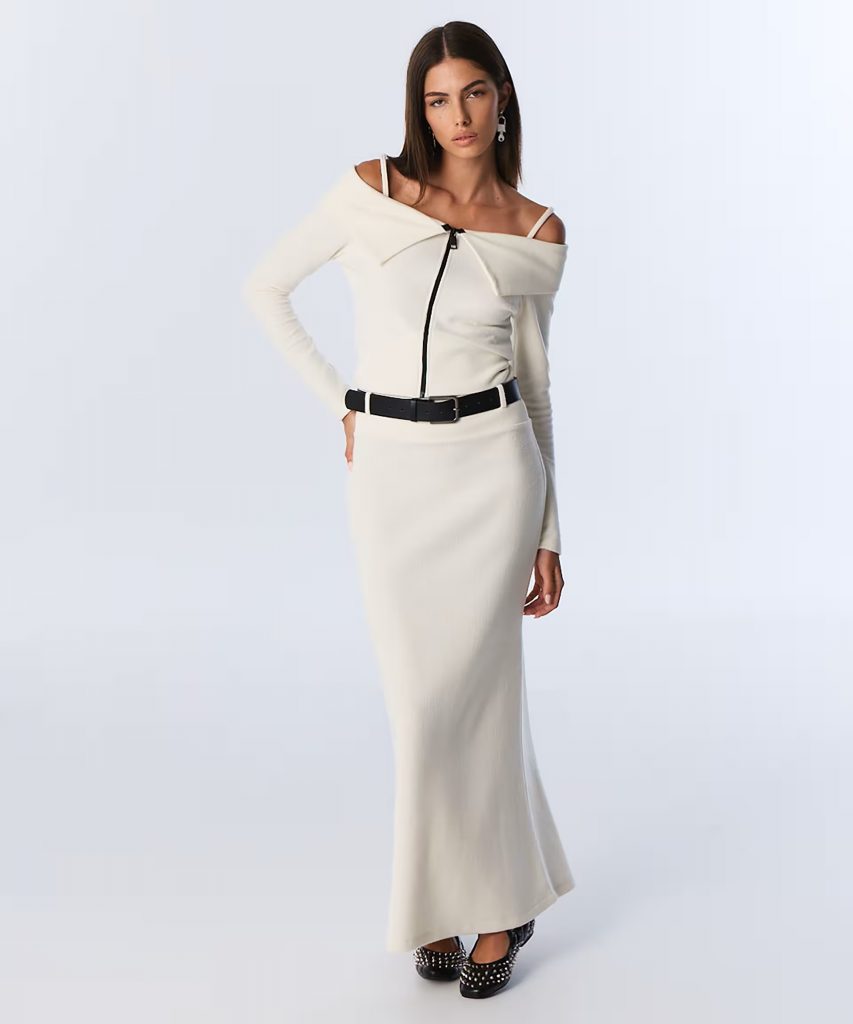 TWIST Kemerli Triko Etek TW6250004140