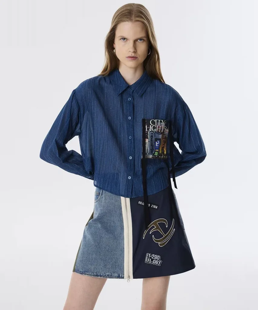 TWIST Patch li Gömlek TW6250025048