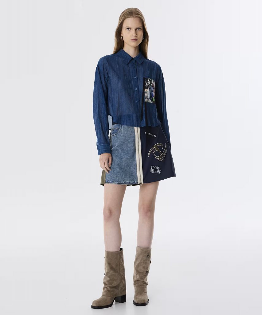 TWIST Patch li Gömlek TW6250025048