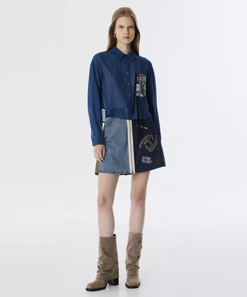 TWIST Patch li Gömlek TW6250025048