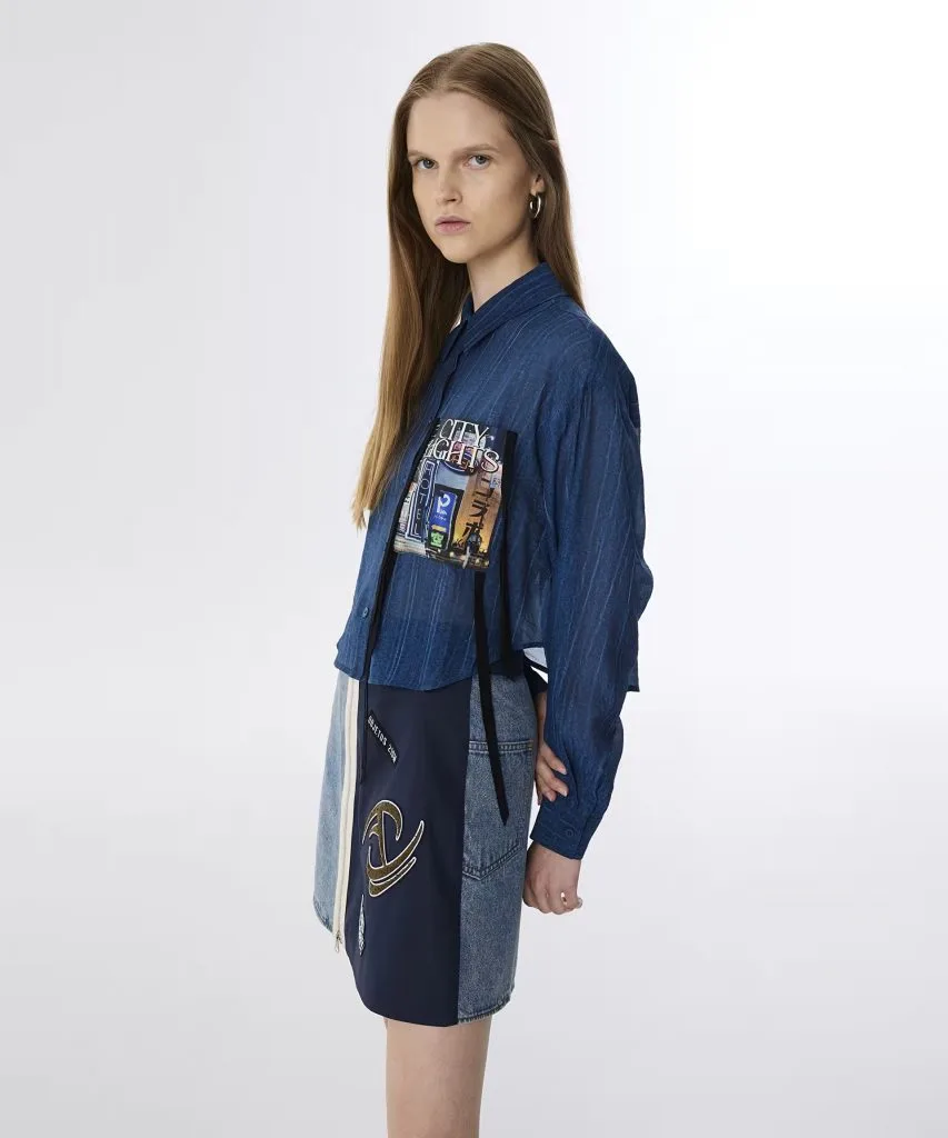 TWIST Patch li Gömlek TW6250025048