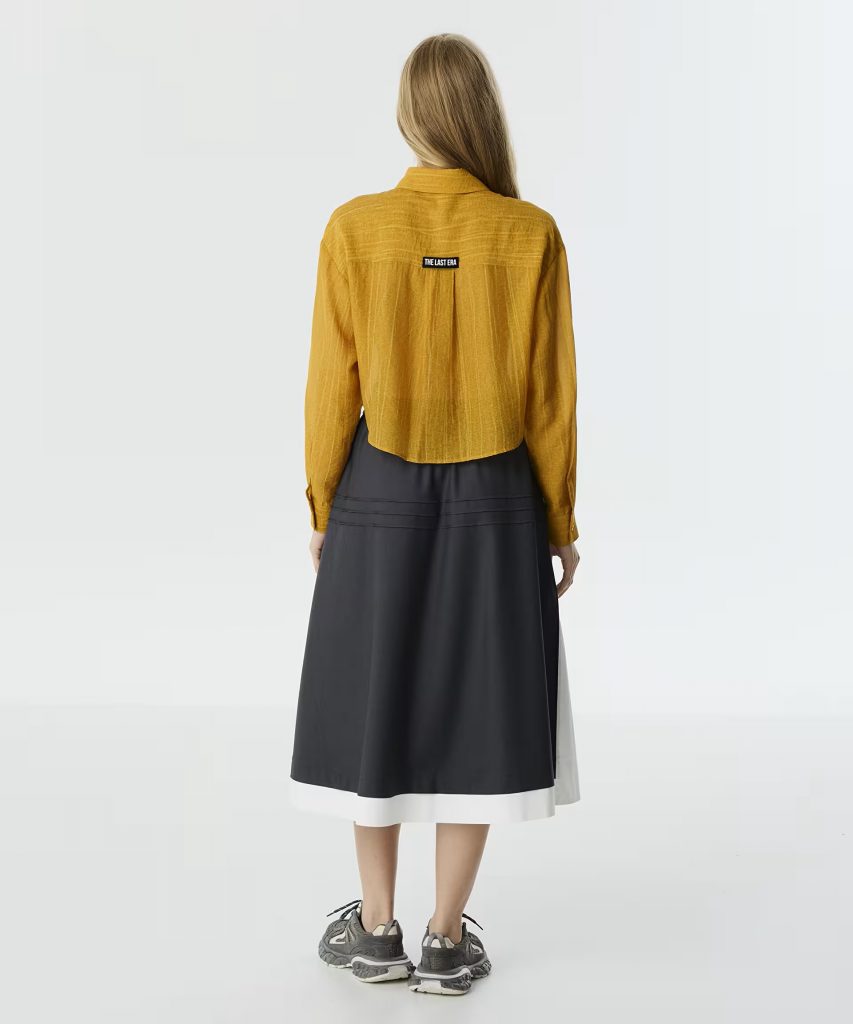 TWIST Patch li Gömlek TW6250025048 - hardal