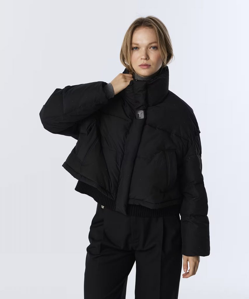 TWIST Hotfix Baskılı Puffer Mont TW6250012008