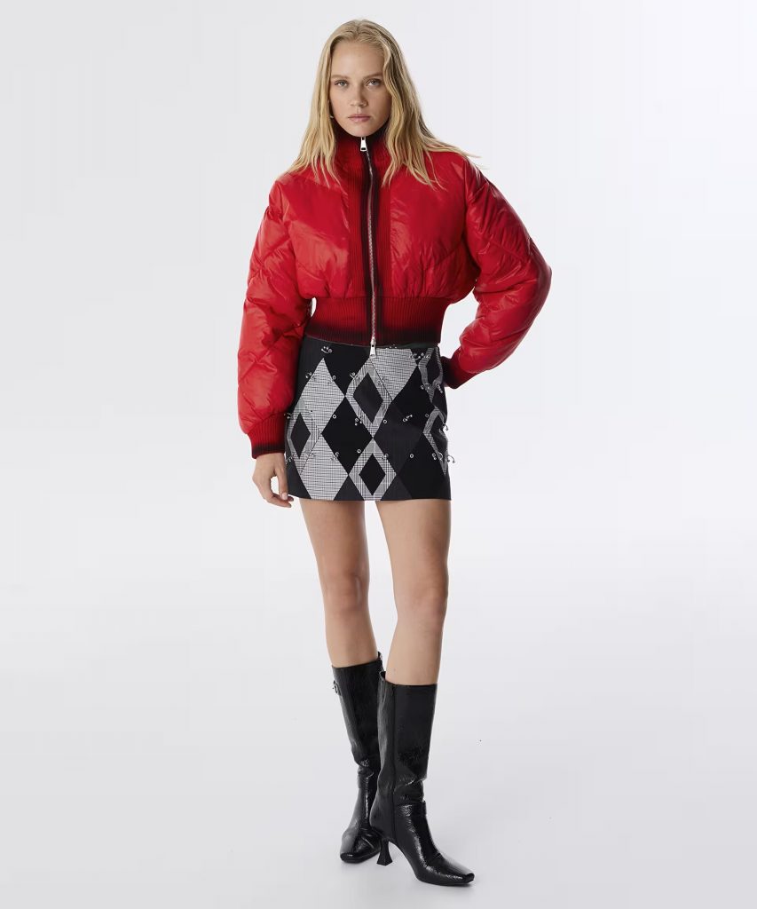 TWIST Kumaş Mıx Kapitone Mont TW6250012063