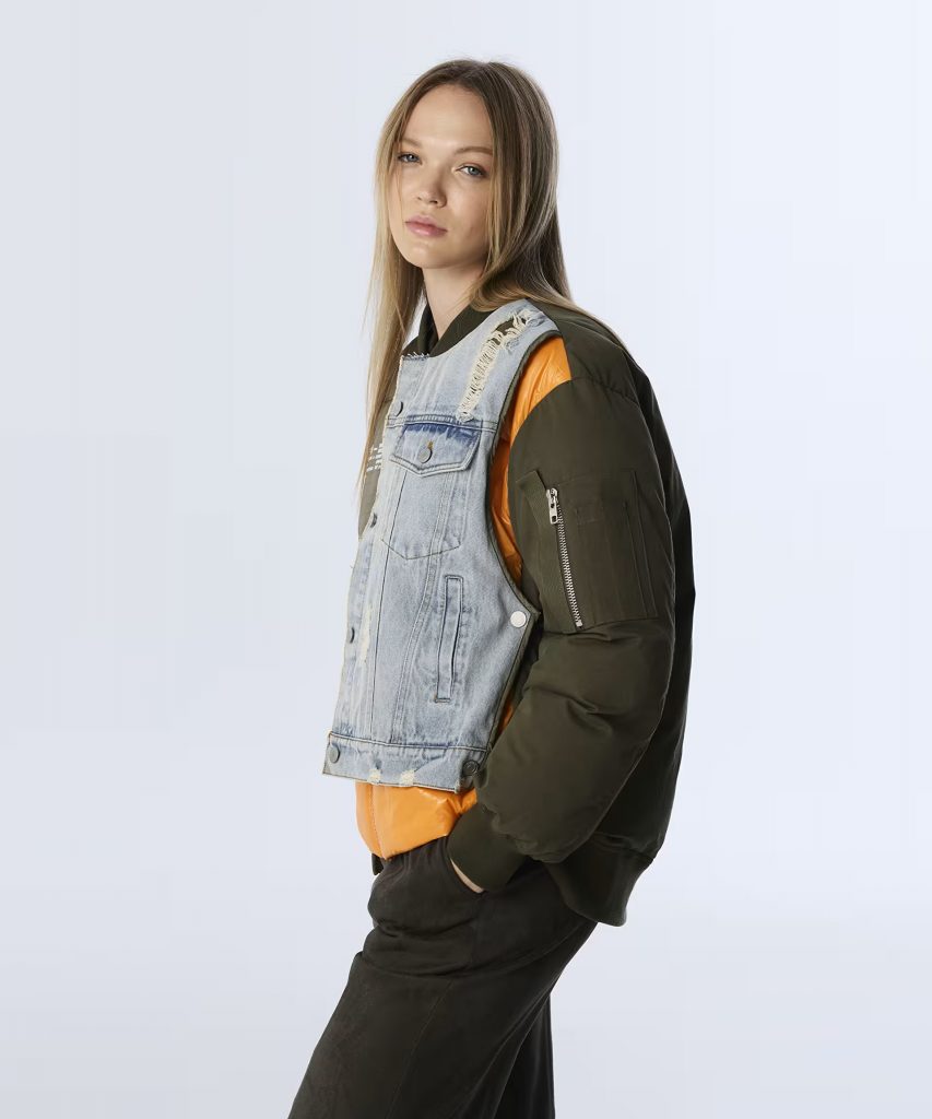 TWIST Denim Mix Colorblock Mont TW6250012171