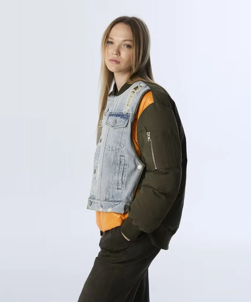 TWIST Denim Mix Colorblock Mont TW6250012171