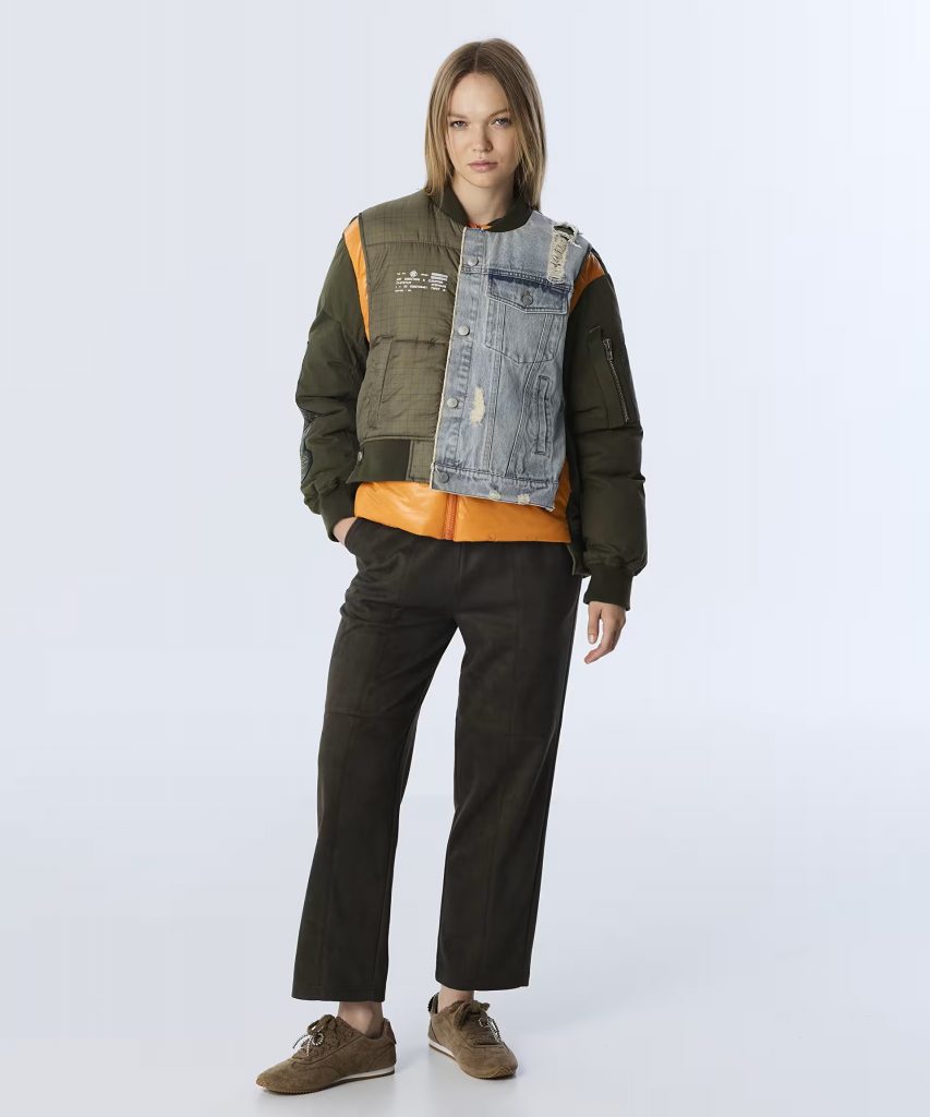 TWIST Denim Mix Colorblock Mont TW6250012171