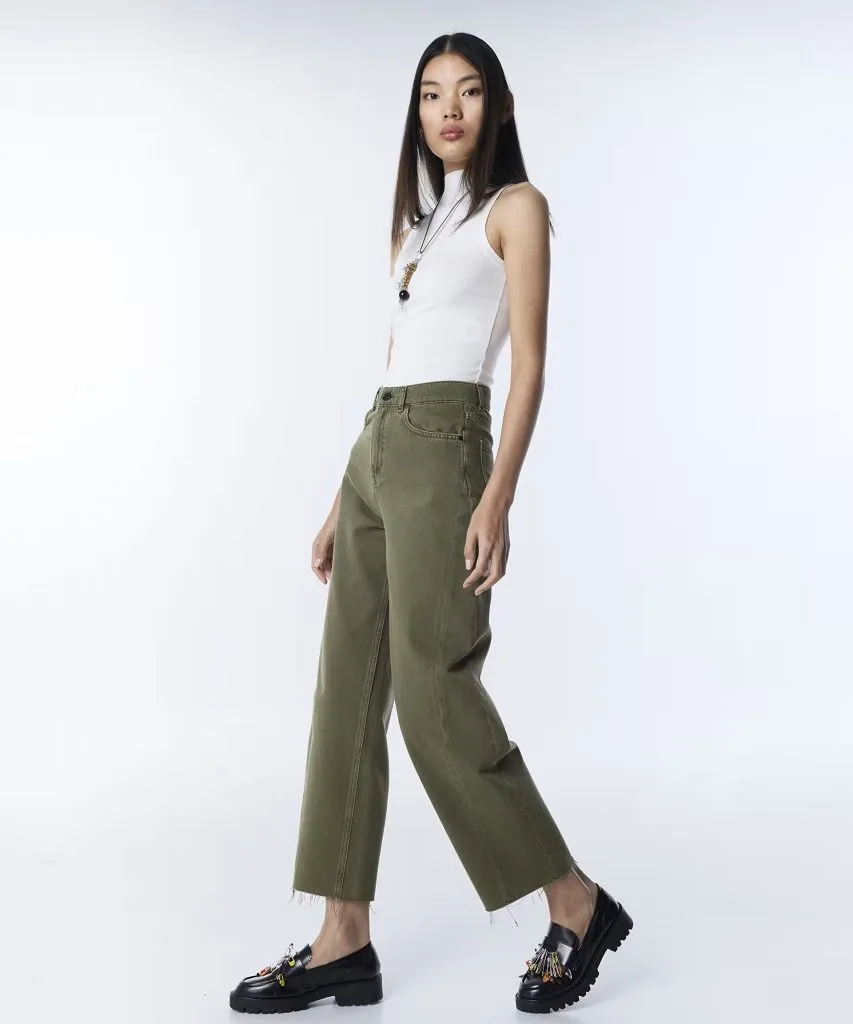 TWİST SLOGANLI BAGGY JEAN PANTOLON TS1260018033