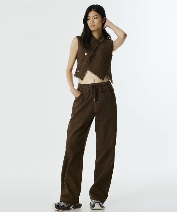 TWIST Elastik Bel Non Denim Pantolon TW6250003086