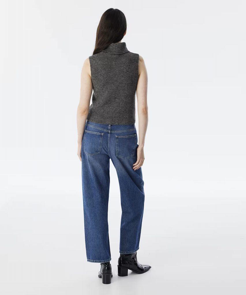 TWIST Kristal Taş Şeritli Süveter TW6240050342 - GRİ