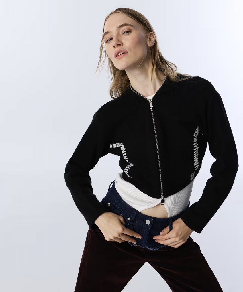 TWIST Çift Parça Triko TW6250050146 - Siyah