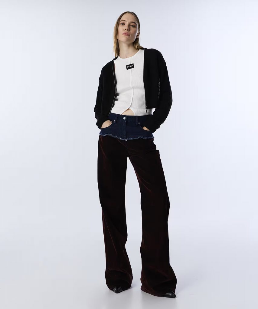 TWIST Çift Parça Triko TW6250050146 - Siyah