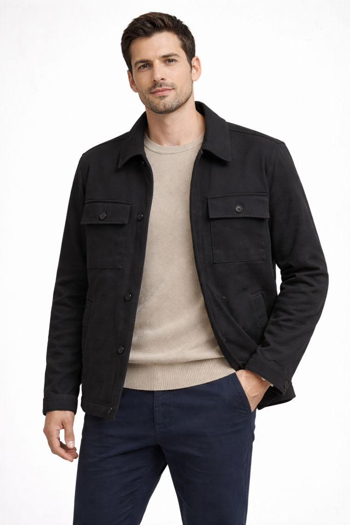 VAGANZA Cepli Ceket 5008 - Siyah