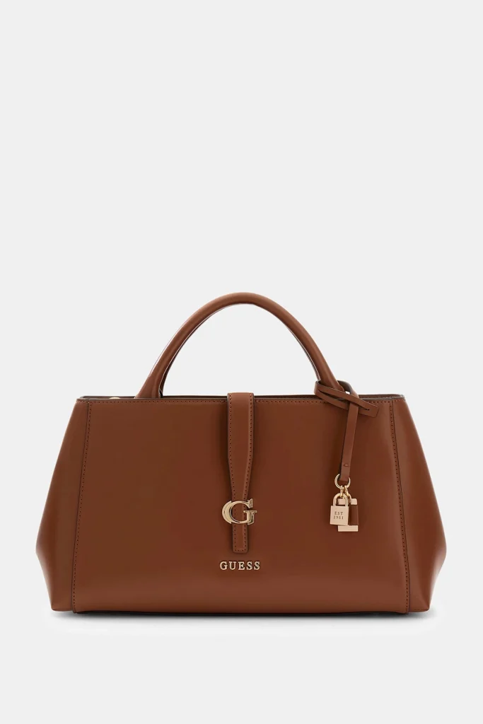 GUESS Kadın Carrie El Çantası HWVG9896060 - konyak