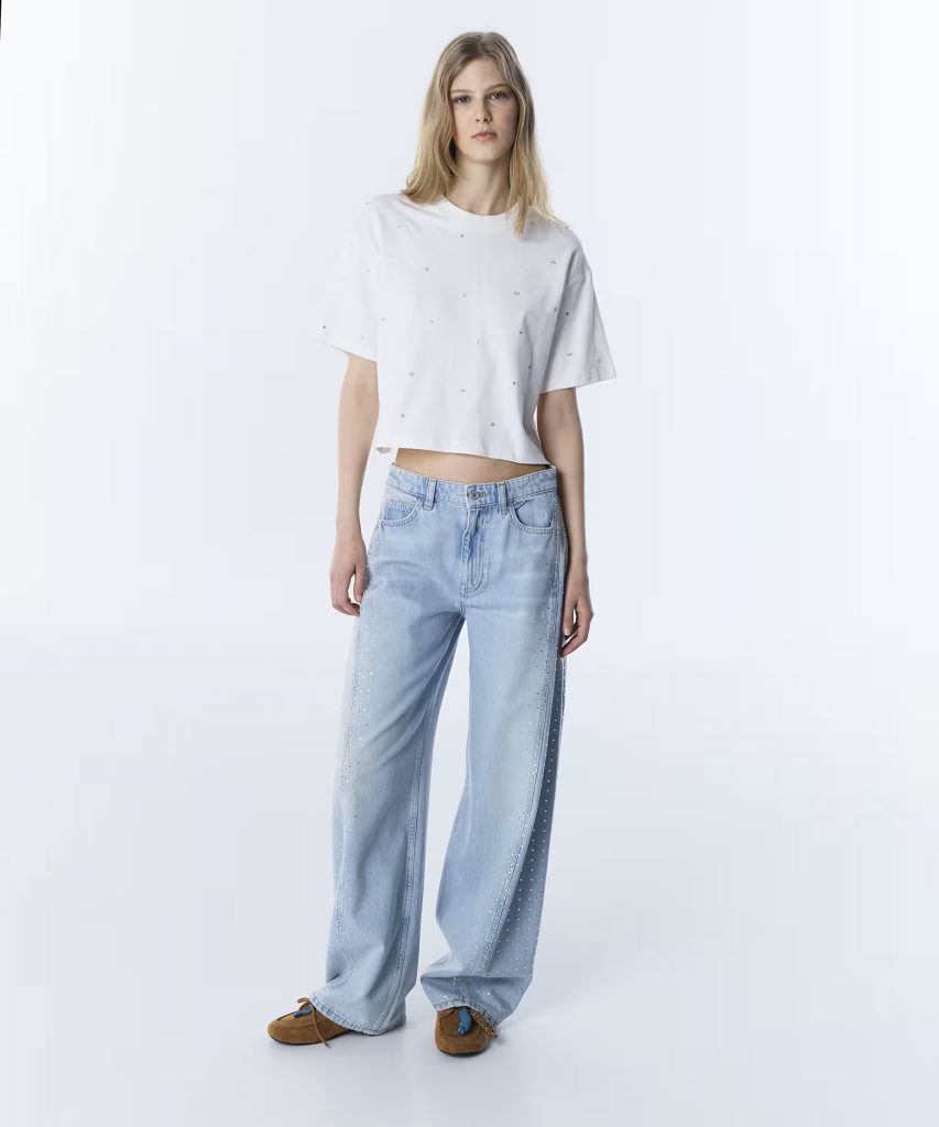 TWİST KARMA AKSESUARLI TİŞÖRT TS1260070091 - EKRU