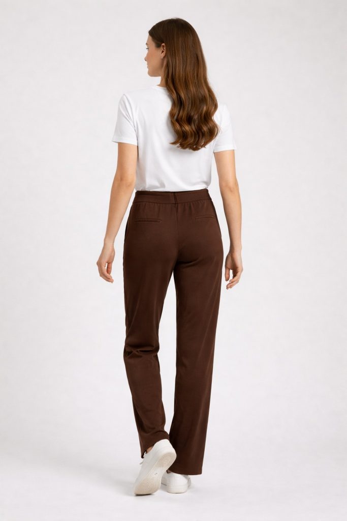 ON TRİKO Rahat Kesim Pantolon 70122 - kahve