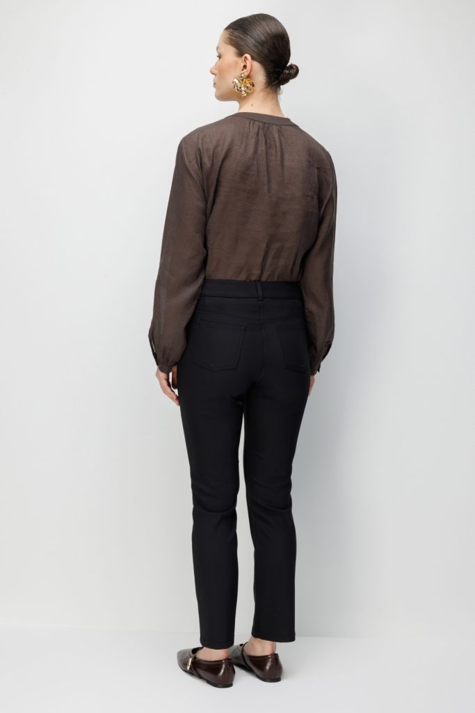 EKOL Düz Kesim Kadın Pantolon 4032 - Siyah