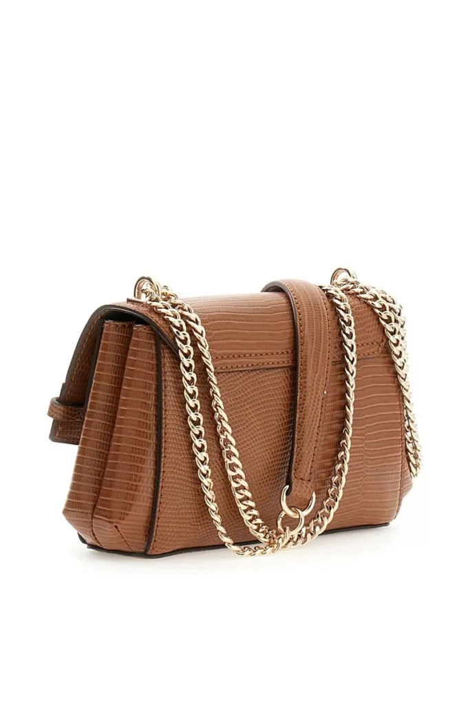 GUESS Melinda Mini Çapraz Çanta HWKL9933780 - konyak